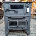 45'lık Camlı Sade Odun Ve Kömür Rize Kuzinesi